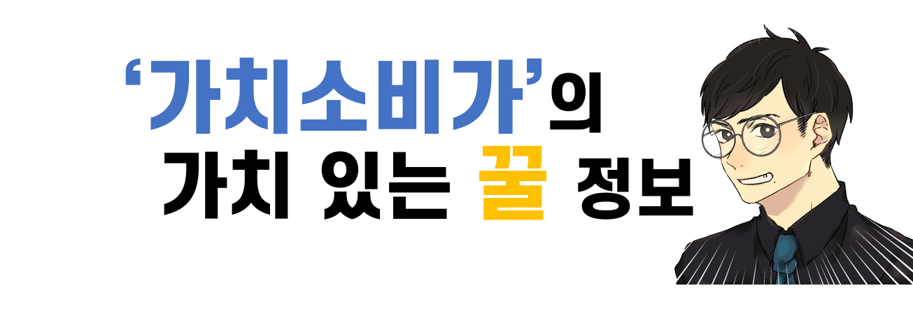 가치소비가의 꿀정보